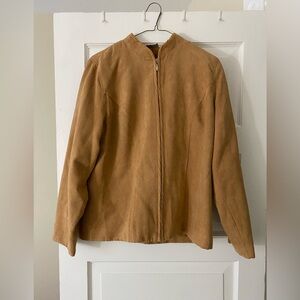 Vintage faux suede jacket
